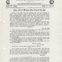The Razzberry- August 11, 1936