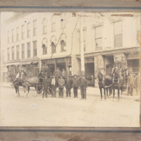Early Coldwater Fire Department photograph