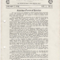 The Razzberry- January 7, 1936