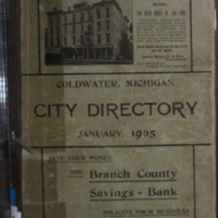 Coldwater City Directory 1905