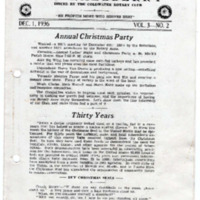 The Razzberry- December 1, 1936