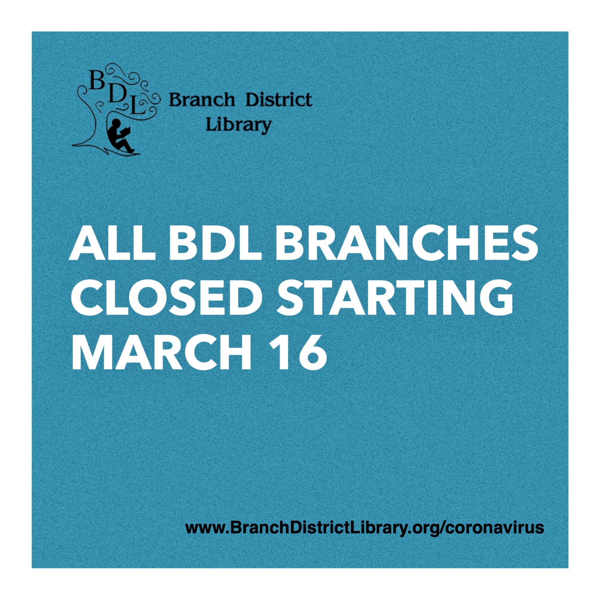 Library Closed Flyer