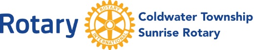 Coldwater Township Sunrise Rotary Logo