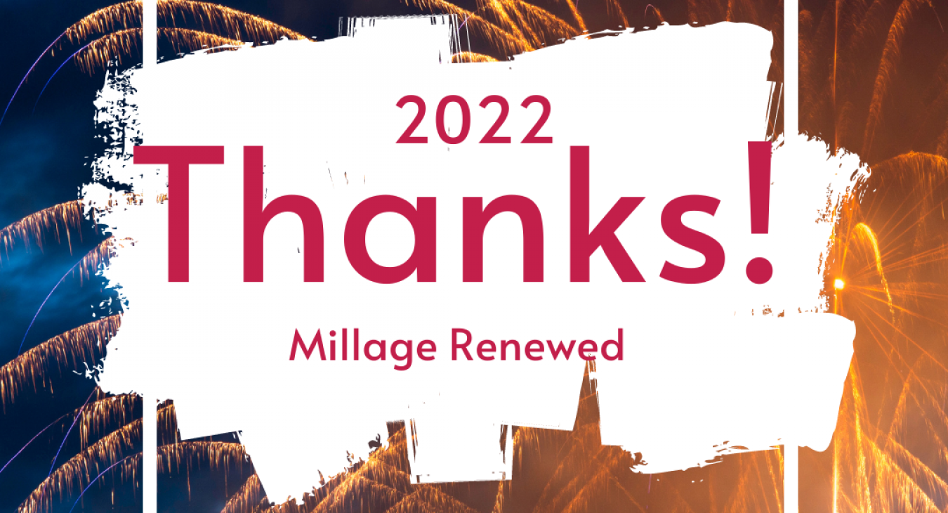 2022 Millage Renewal Passed