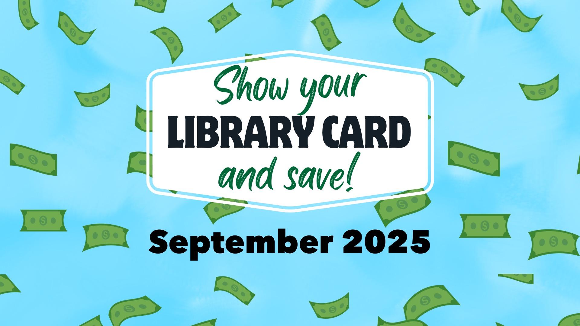 Library Card Discounts 2025